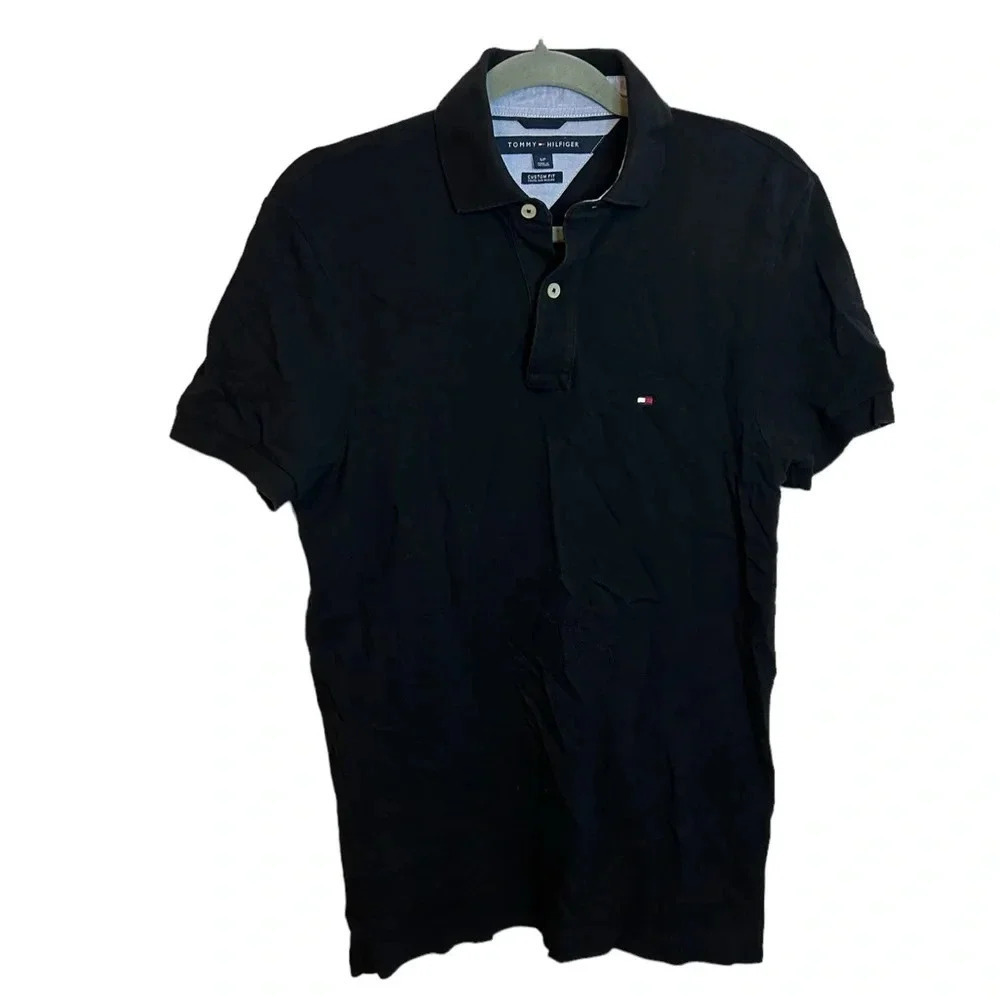 Tommy Hilfiger Black Classic Polo